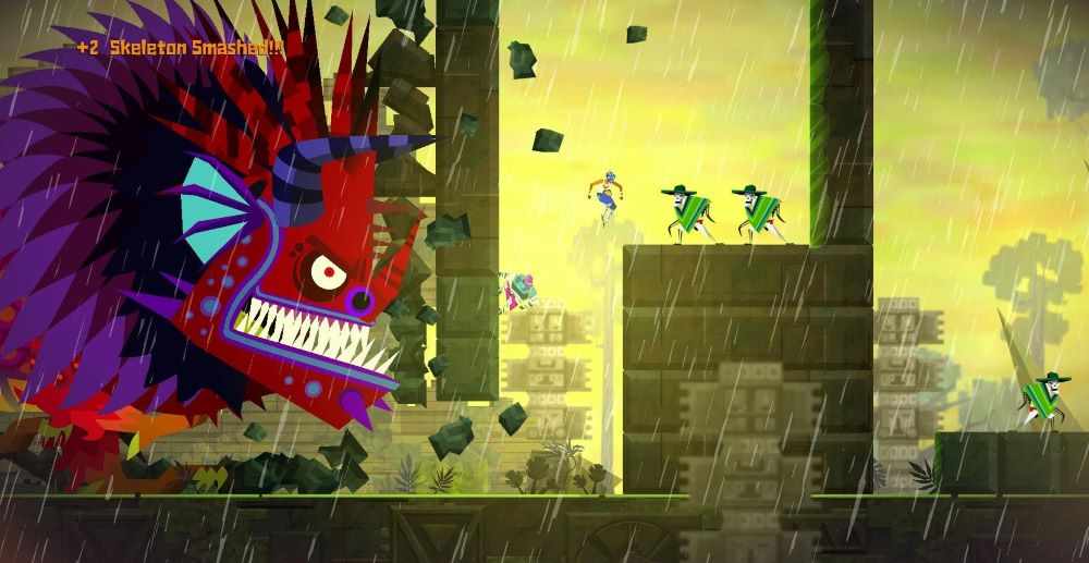 Рівень відеоігри зі страшним босом